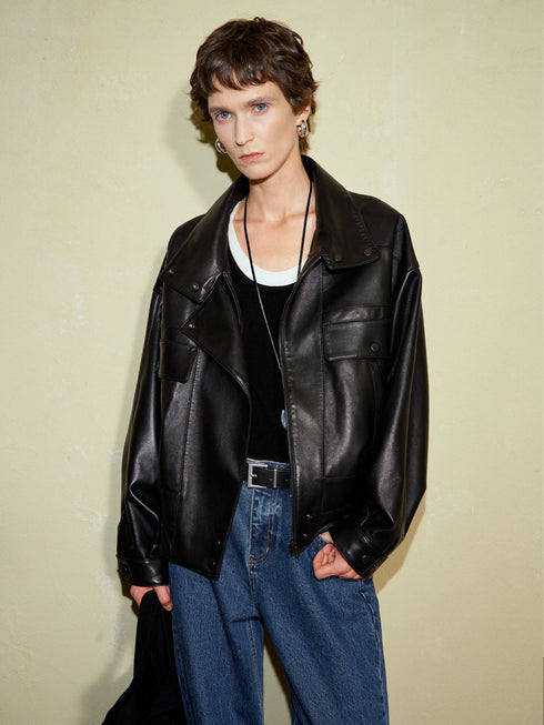 Fayro Bold Lambskin Jacket